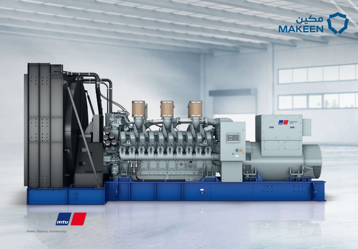 MAKEEN Expands Stationary Power Coverage with MTU Rolls-Royce Solutions